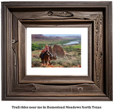 trail rides near me in Homestead Meadows North, Texas